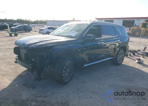 2024 Hyundai Palisade Calligraphy from USA, damaged, VIN KM8R74GE8RU713662